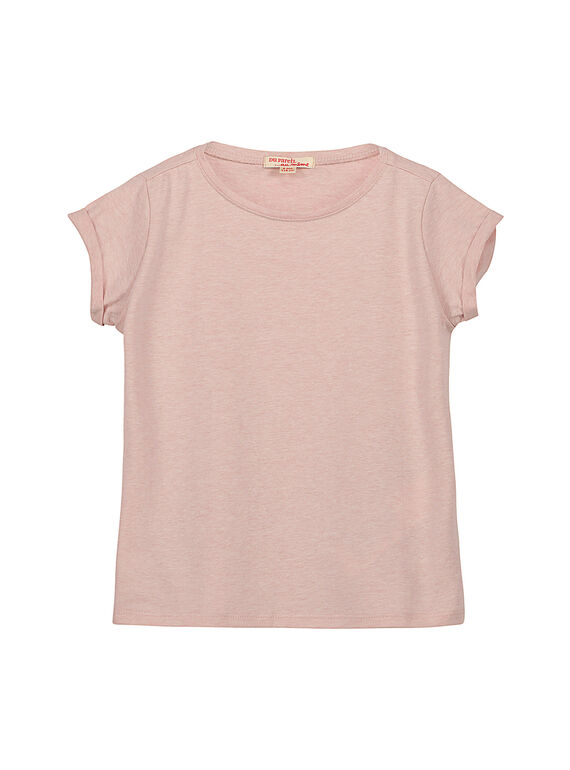 Girls' short-sleeved T-shirt FAJOUTI5 / 19S901Y5D31D314