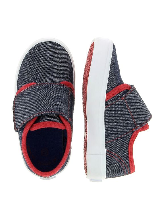 Baby boys' canvas trainers CBGVELJEA1 / 18SK38O5D16C218