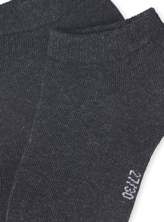 Socks grey mottled child boy LYOESSOQ2 / 21SI0264SOQ944