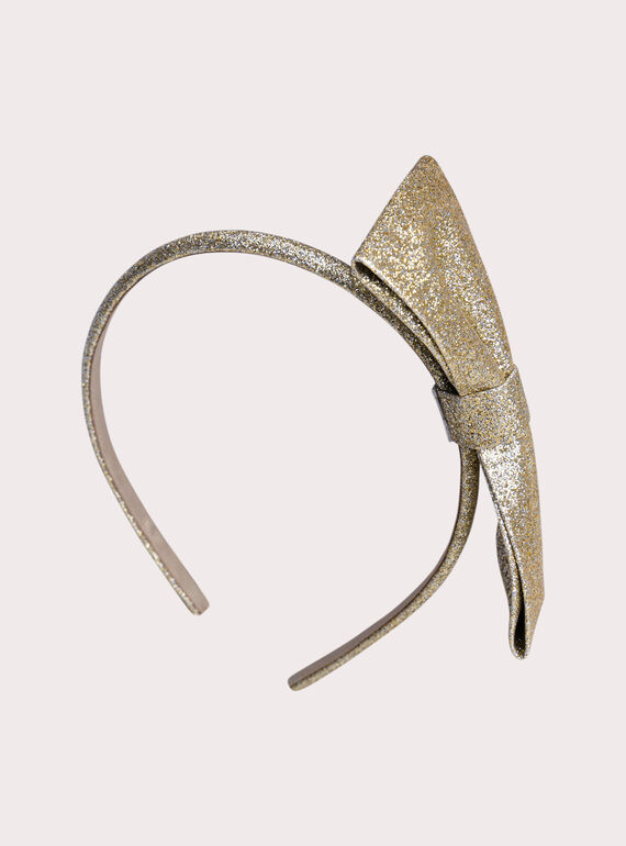 Light gold HEADBAND XYAJOSERR3 / 25WI01J2TETK008