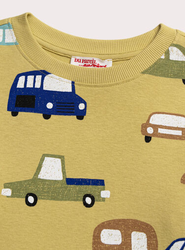 Straw yellow TEE SHIRT LS XOCOTEE2 / 25W902O2TML104