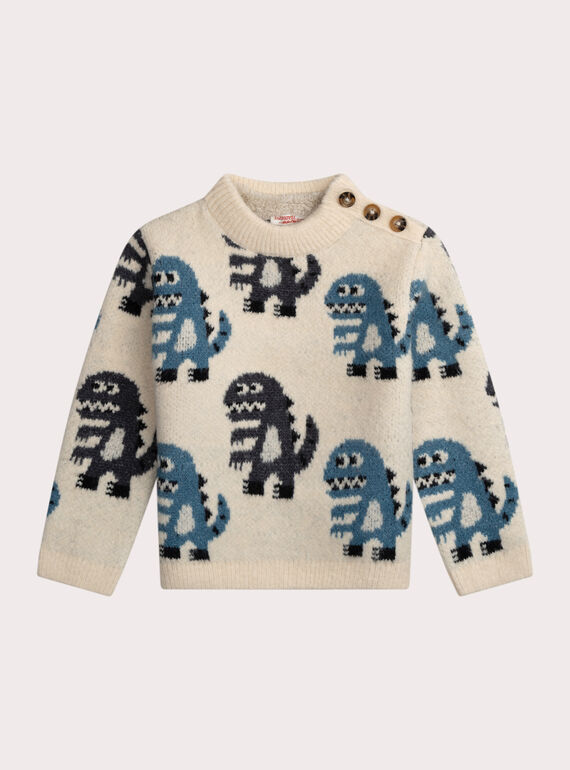 Light beige PULLOVER XOROCPUL / 25W902S1PUL808