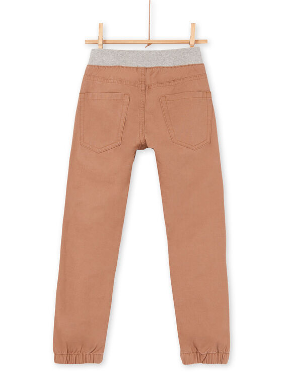 Light brown pants - Child boy LOPOEPAN1 / 21S902Y1PANI802