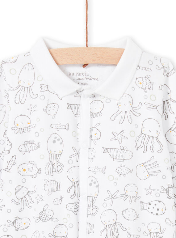 White ROMPER LOU2GRE2 / 21SF04I1GRE000