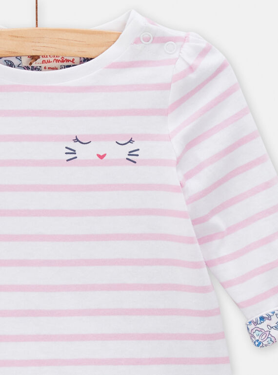 White TEE SHIRT LS TIDETEE1 / 24SG09J2TML000