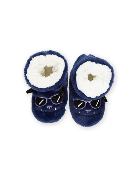 Slippers with 3D monster animation. POPANTBOOT / 22XK3652PTD715