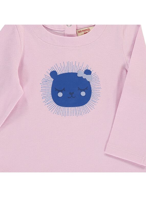 Baby girls' long-sleeved T-shirt CIKLETEE2 / 18SG09D2TMLH700