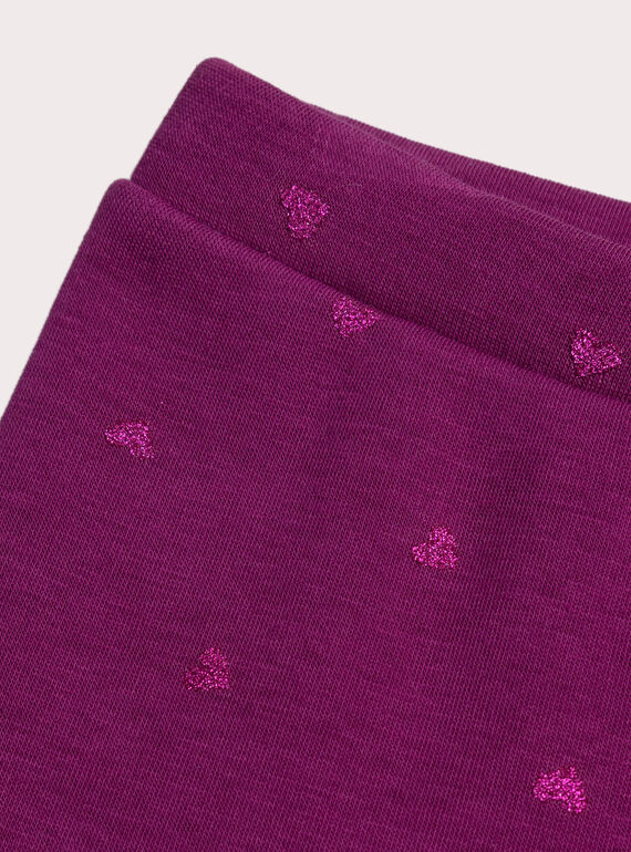 Purple PANTS XAJOLEG4 / 25W901G4PANH701