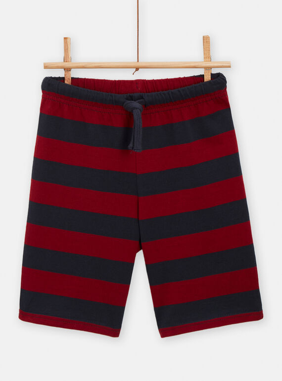 Boy's pumpkin and glow-in-the-dark pyjamas TEGOPYCRAC / 24SH1251PYJ405