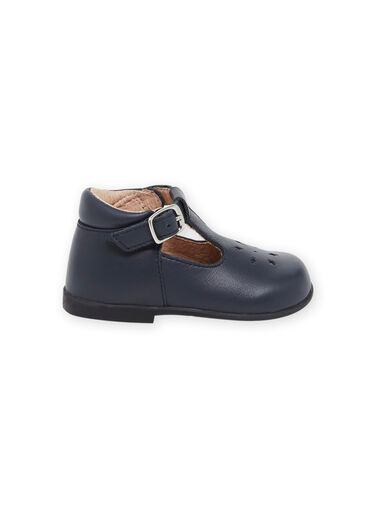 Navy blue smooth leather pumps Navy blue smooth leather pumps PISALMIXTE / 22XK37B1D13070