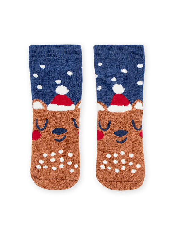 Christmas print socks PYUNOCHO / 22WI10V1SOQ070