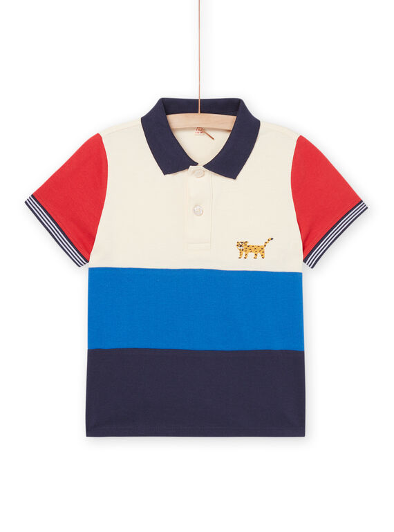 Color block polo shirt RONAUPOL / 23S902N1POLA002