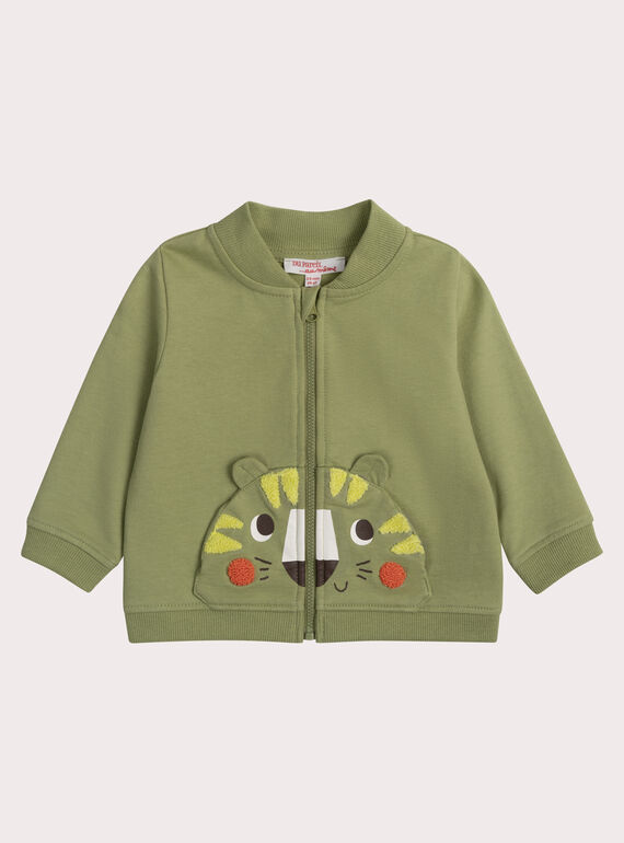 Kaki KIDS CARDIGAN WULIGIL / 25SG10T1GIL604
