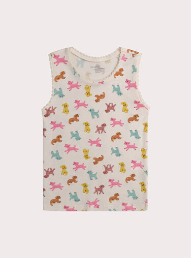 Dark off white UNDERWEAR TOP XEFADEB / 25WH1141HLI003