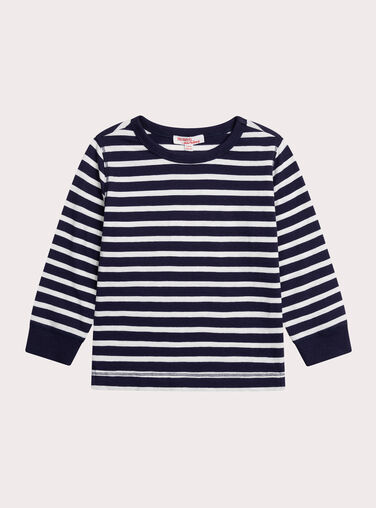 Navy TEE SHIRT LS XOJOTIRIB4 / 25W902F5TML705