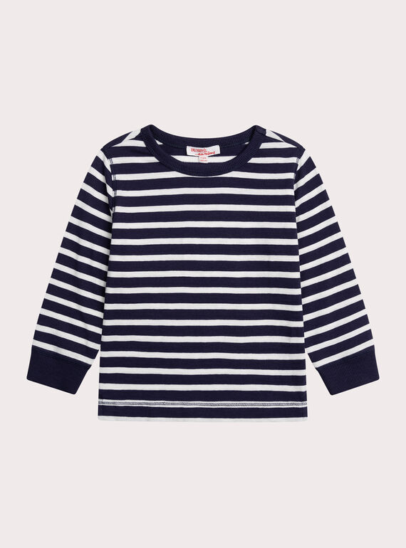 Navy TEE SHIRT LS XOJOTIRIB4 / 25W902F5TML705