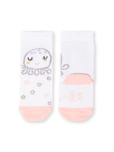 White socks birth girl LOU2CHO1 / 21SF40I2SOQ000