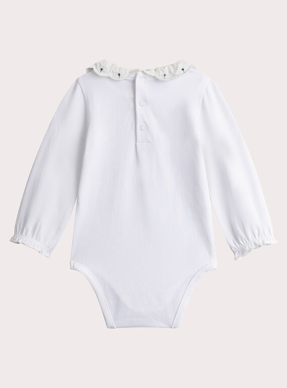 Long-sleeved bodysuit for baby girl  VIKLIBOD / 24WG0941BOD001