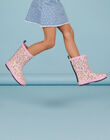Fancy rain boots child girl colorful pattern NAPLUITACH / 22KK3562D0C030