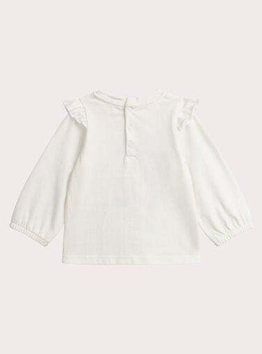  Long-sleeved T-shirt with owl animation  VIBATEE / 24WG09Q1TML001