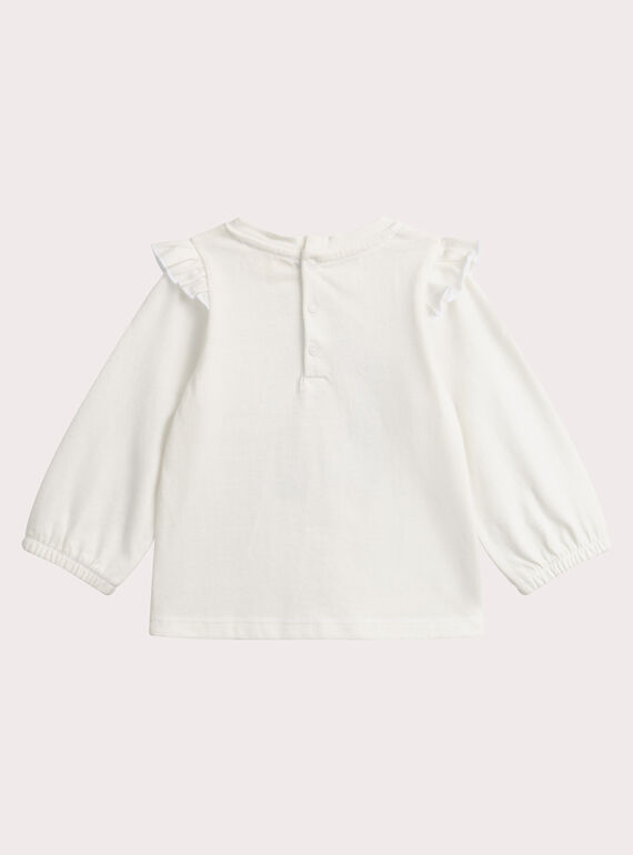  Long-sleeved T-shirt with owl animation  VIBATEE / 24WG09Q1TML001