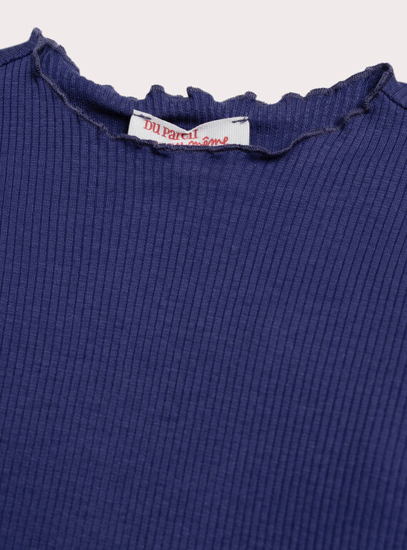 Blue TEE SHIRT LS XAJOTEE9 / 25W901F2TML703