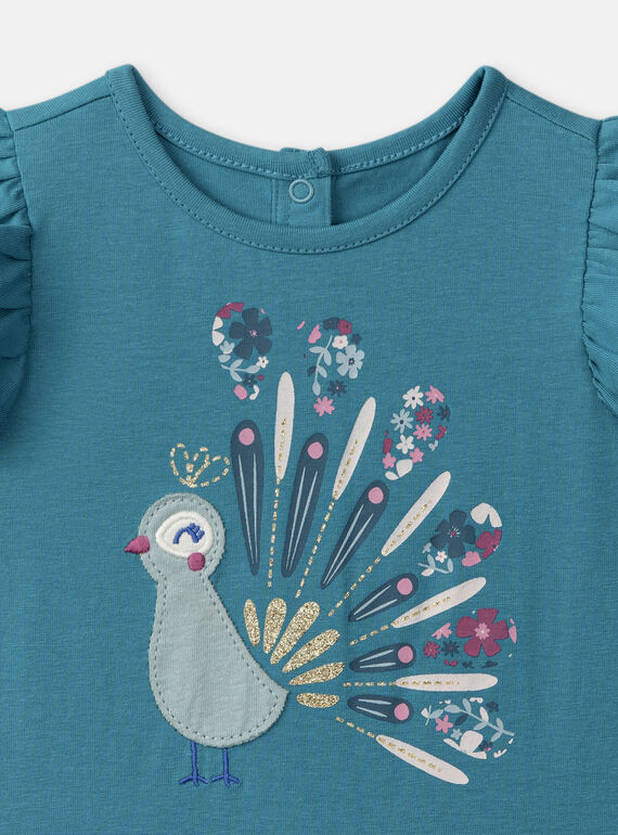 Fancy romper for baby girl TEFIGRELIB / 24SH1351GRE209