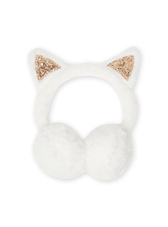 Girl's faux fur cat ear muffs MYAMIXHEARS / 21WI0151CAO001