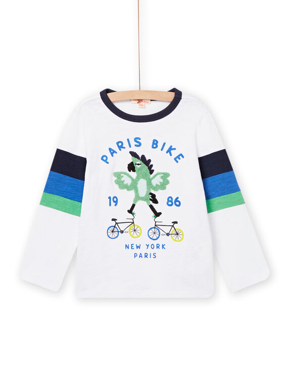 White T-SHIRT NOGATEE / 22S902O1TML000