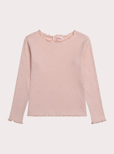 Pink TEE SHIRT LS XAJOTEE4 / 25W901F9TMLD319