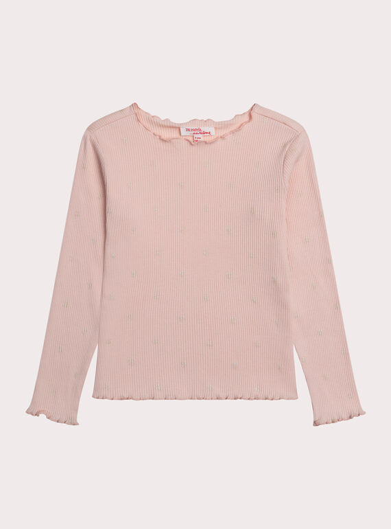 Pink TEE SHIRT LS XAJOTEE4 / 25W901F9TMLD319