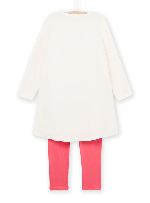 Leopard print nightdress and leggings PEFACHUJUN / 22WH1131CHN003