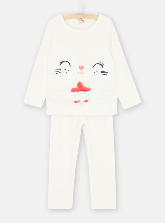 Off-white polka-dot pyjama set SEFAPYJSKY / 23WH1155PYJ001