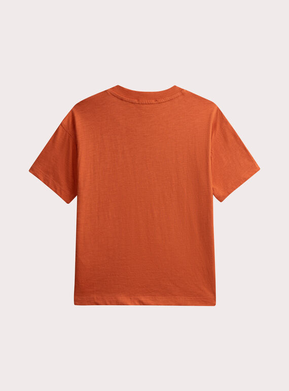 Orange TEE SHIRT SS WOJOTIBRO2 / 25S902L2TMCE405
