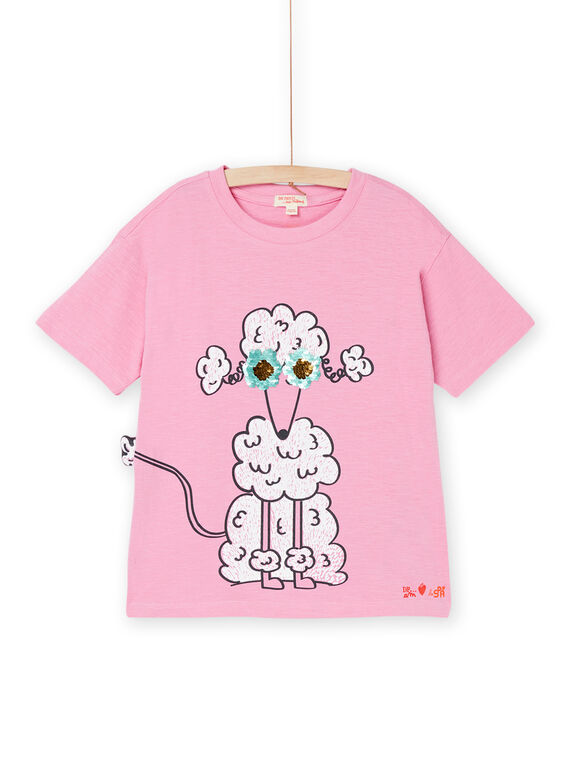 Animal print short sleeve t-shirt ROSPATI6 / 23S902P3TMCD301
