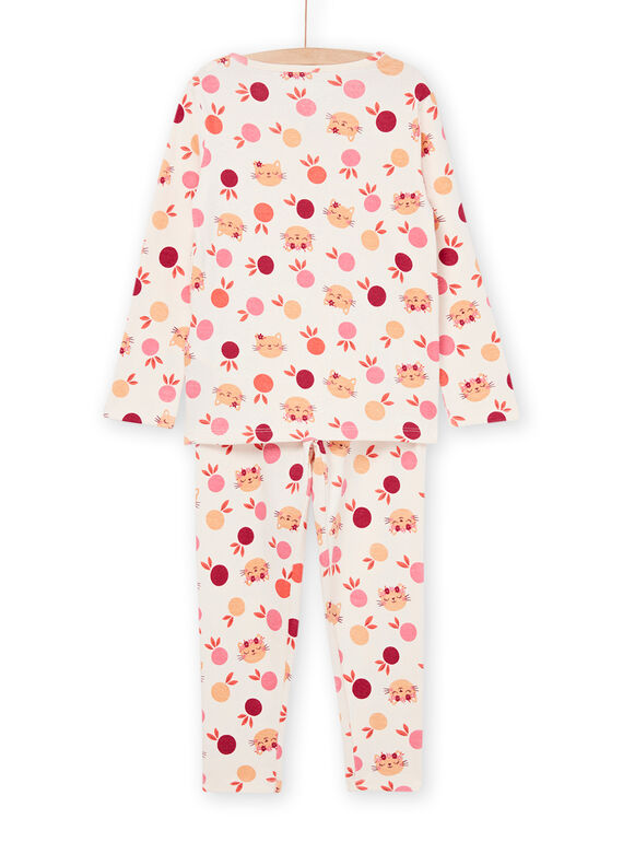 Cat print pyjamas REFAPYJDOT / 23SH11D4PYJ003