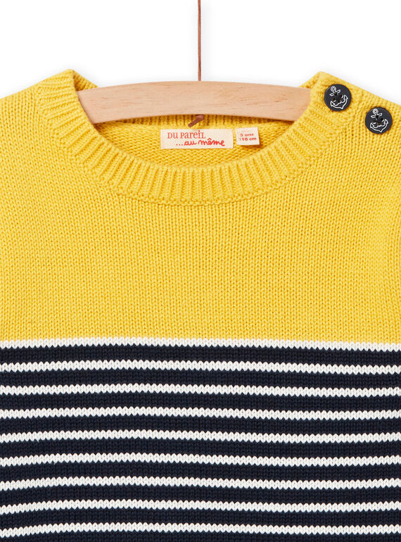 Sunny yellow PULLOVER NOJOPUL2 / 22S90273PUL102