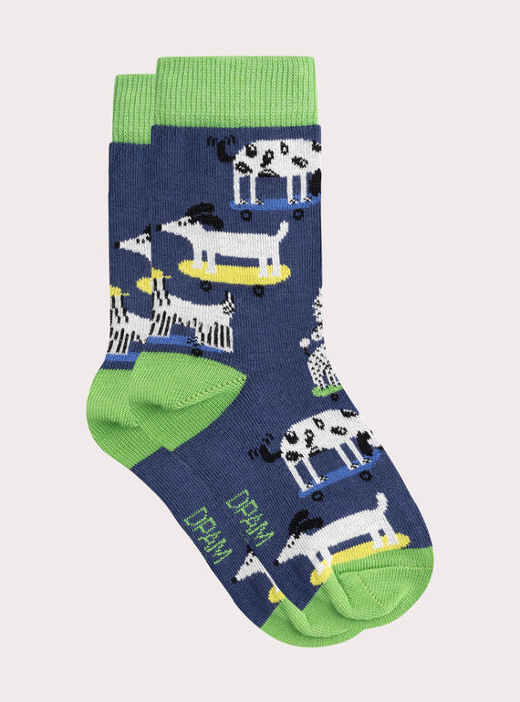 Navy SOCKS VYOJOCHO1 / 24WI02G1SOQC202