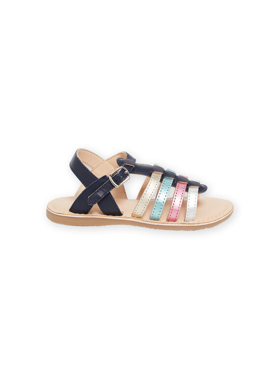 Multicolored spartan sandals child girl NASANDMILA / 22KK354HD0E070