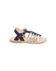 Multicolored spartan sandals child girl NASANDMILA / 22KK354HD0E070