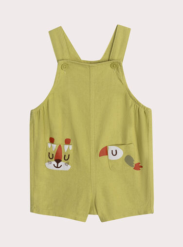 Light green SHORT DUNGAREES WULISAC2 / 25SG10T1SAC605