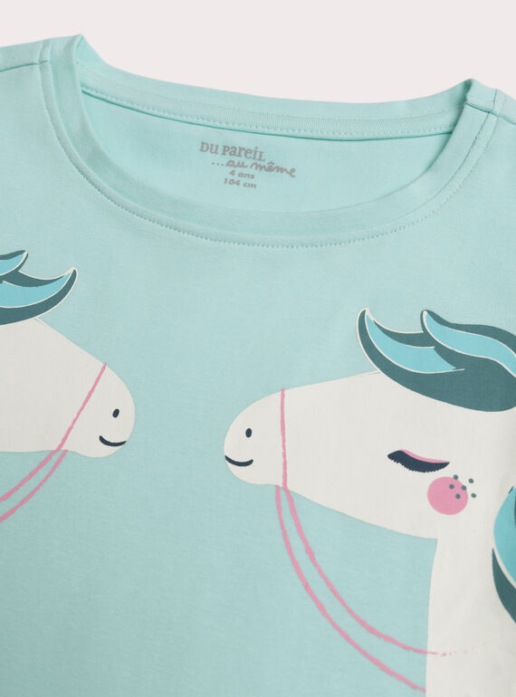 Ice blue PYJAMA WEFAPYJDUO / 25SH11V8PYJ219