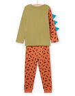 Pyjamas with dinosaur animation REGOPYJDINO / 23SH1251PYJ626