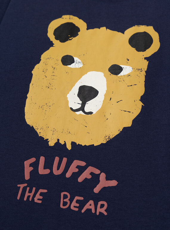 Navy TEE SHIRT LS XOJOTEE1 / 25W902F2TML705