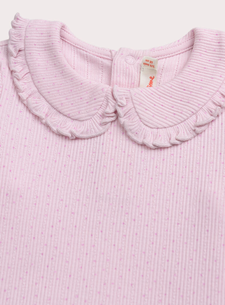 Light violet BABY CARDIGAN XIMYBRA / 25WG09R1BRA322