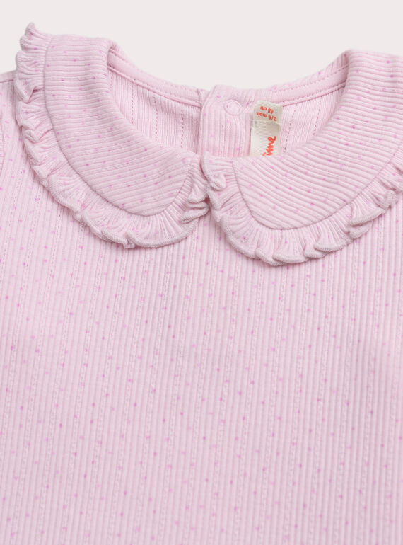 Light violet BABY CARDIGAN XIMYBRA / 25WG09R1BRA322