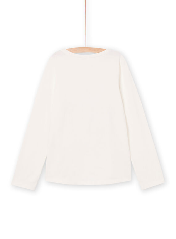 Long sleeve t-shirt with little girl pattern PARHUTEE2 / 22W901Q1TML001