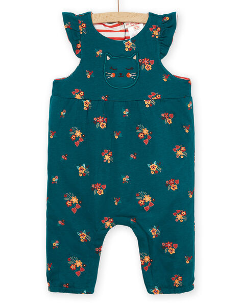 Printed reversible jumpsuit PIPRICOMB / 22WG09P1CBL714