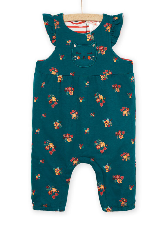 Printed reversible jumpsuit PIPRICOMB / 22WG09P1CBL714
