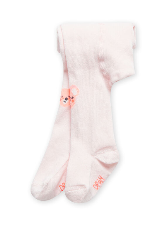 Baby girl powder pink tights NYIMOCOL / 22SI09N1COLD327